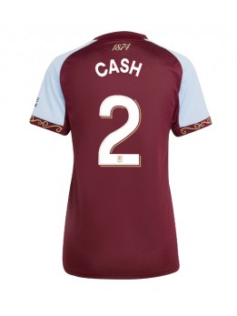 Aston Villa Matty Cash #2 Replika Hemmakläder Dam 2025-26 Kortärmad